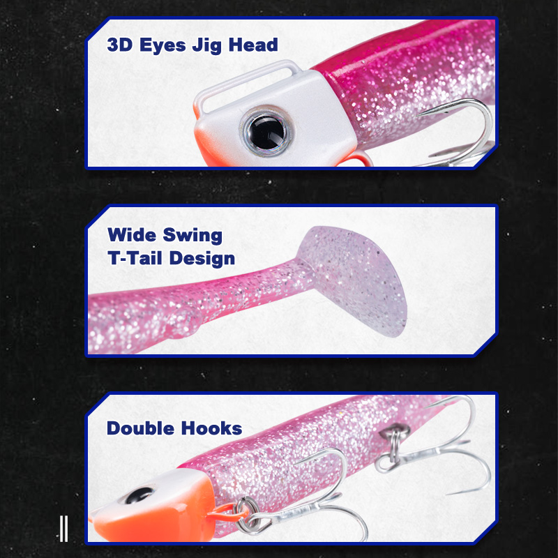 เหยื่อจิ๊กโลหะแบบจมน้ำ ขนาด 11 - Fishing Hook Treble บทวิจารณ์และราคา