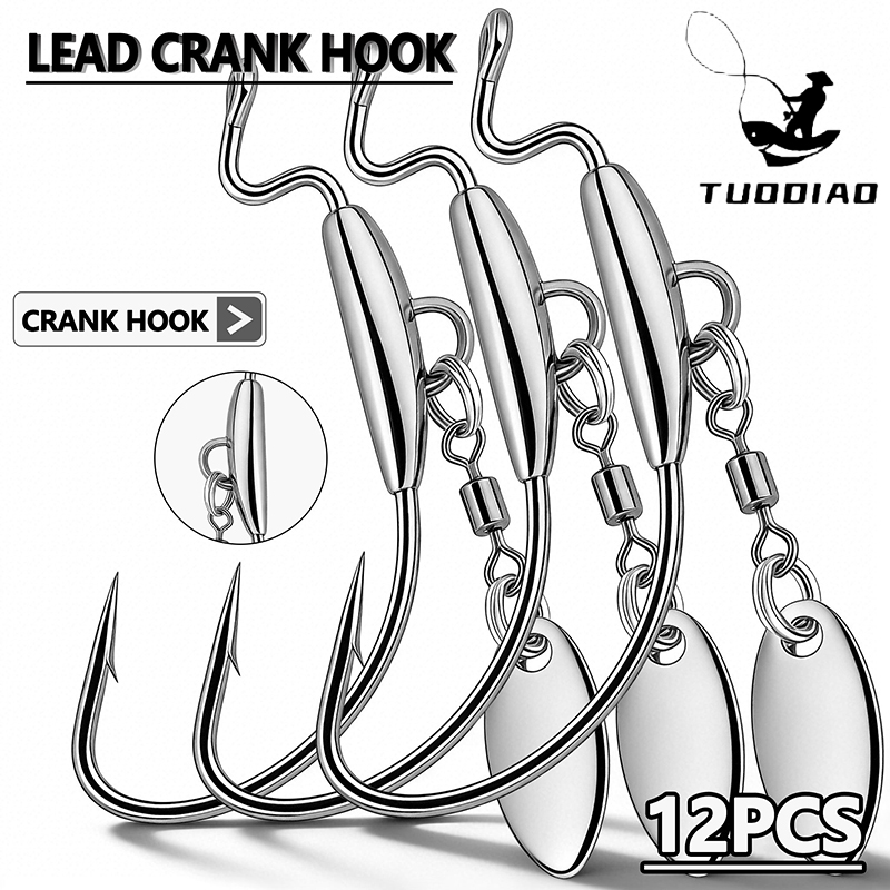 ชุดอุปกรณ์ตกปลา [TUODIAO] แบบ  - Fishing Hook Weedless บทวิจารณ์และราคา
