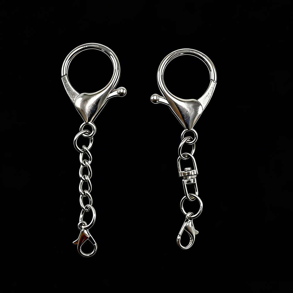 ตัวล็อคแบบก้ามปูขนาดใหญ่สีเงิน - Fishing Hook Size บทวิจารณ์และราคา